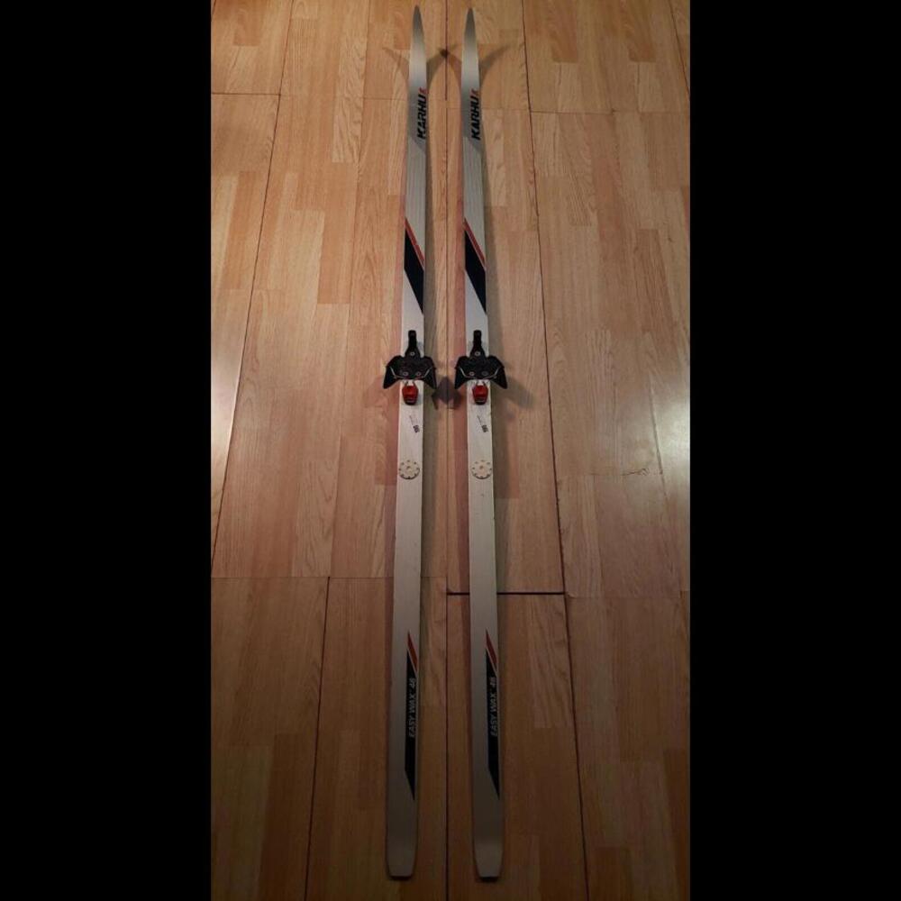 Karhu Cross Country‎ Skis 190cm Easy Wax 46 Karcom Foam Fiber 2201009331